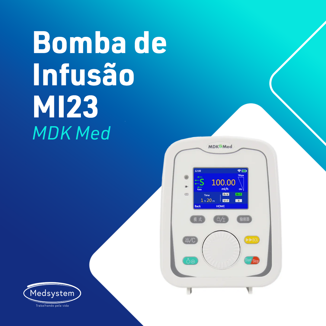 Bomba de Infusão MI23 – Precisão e Segurança